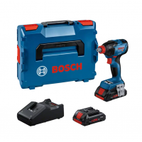 BOSCH GDX 18V-210 C smūginis veržliasukis 2x4 Ah L-Boxx